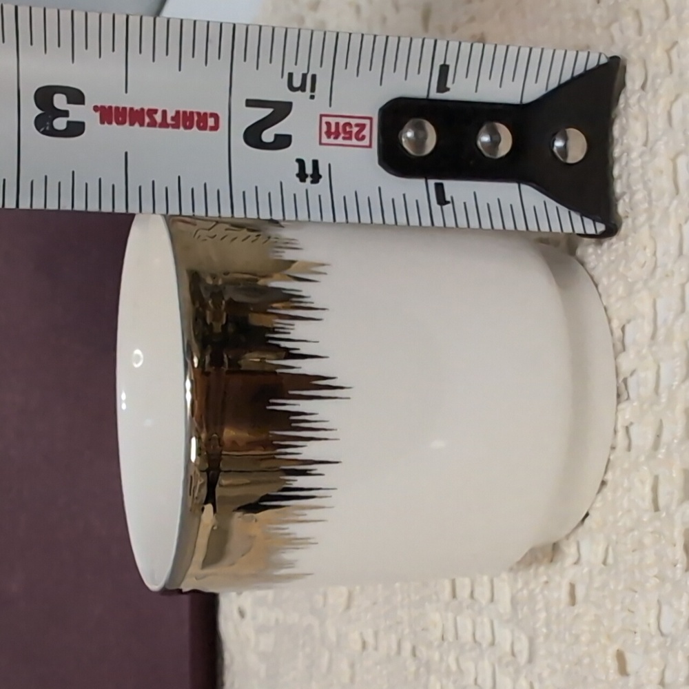 Bone China Set Sauces And Cups Rochelle Gold - Picture 10 of 10